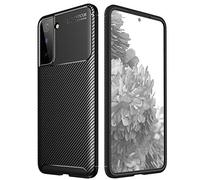 TECHGEAR Coque Galaxy S21 [Case CarbonFlex] Coque Premium, Souple, Antichoc, Slim Fit, Effet Fibre de Carbone, conçu pour Samsung Galaxy S21 / S21 5G