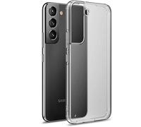 TECHGEAR Coque Galaxy S22 5G [Étui Fusion FX] Fin et léger, résistant, Antichoc, Protecteur, Angles en Gel fusionné et Dos Rigide Étui Lisse Conçu pour Samsung Galaxy S22 5G (Transparente)