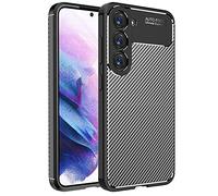 TECHGEAR Coque Galaxy S23 Plus 5G [Case CarbonFlex] Coque Premium, Souple, Antichoc, Slim Fit, Effet Fibre de Carbone, conçu pour Samsung Galaxy S23+