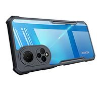 TECHGEAR Coque Honor X7 (4G) [Fusion Armour] Mince et léger, Robuste Antichoc Coque, Gel Bumper et Coque Arrière Dure, Coque Compatible avec Honor X7 2022 4G [Noir]