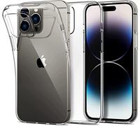 TECHGEAR Coque iPhone 14 Pro Transparente - [Airflex] Slim & Light Hülle, Schutz, Flexible Gel TPU Abdeckung Ultradünn, Ultraklar Case kompatibel mit iPhone 14 Pro 6.1" - Super Clear