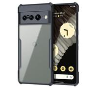 TECHGEAR Coque Pixel 7 Pro 5G [Fusion Armour] Mince et léger, Robuste Antichoc Coque, Gel Bumper et Coque Arrière Dure, Coque Compatible avec Google Pixel 7 Pro [Noir]