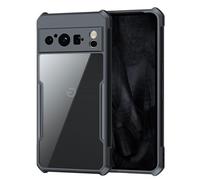 TECHGEAR Coque Pixel 8 Pro 5G [Fusion Armour] Mince et léger, Robuste Antichoc Coque, Gel Bumper et Coque Arrière Dure, Coque Compatible avec Google Pixel 8 Pro [Noir]