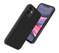 TECHGEAR® Coque pour iPhone 11 - Flexible antidéflagrante en TPU Protection en Fibre de Carbone [Conception en Fibre de Carbone] Conçu pour iPhone 11
