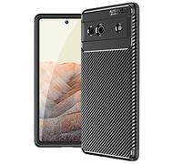 TECHGEAR Coque pour Pixel 7a [CarbonFlex] Premium Flexible Souple Résistant aux chocs Slim Fit Cover avec effet fibre de carbone Conçu pour Google Pixel 7a