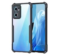 TECHGEAR Coque rigide pour Oppo Find X5 Lite 5G [Fusion Armour] Coque de protection hybride robuste avec dos transparent conçu pour Oppo Find X5 Lite 5G - Noir