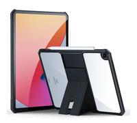 TECHGEAR Coque robuste pour Apple iPad 10,2" 2021/2020/2019 (7e/8e/9ème génération) - Coque hybride de qualité supérieure avec support - Protection robuste avec dos transparent