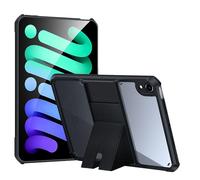 TECHGEAR Coque Robuste pour Apple iPad Mini 7/6 (Mini 7e et 6e génération, 2024/2021) - Coque de Protection Hybride Robuste de qualité supérieure avec Support, Protection Robuste avec Dos Transparent