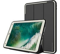 TECHGEAR D-Fence Étui pour iPad Air 3 2019 / iPad Pro 10.5, Housse Coque Rigide, Protection Anti-Choc avec Support/Protection Écran Amovible Compatible avec iPad Pro 10.5 Pouces [Noir/Gris]