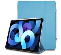 TECHGEAR Étui Intelligent pour iPad Air 5, 5e génération [Compatible Crayon] - Étui Fin à Trois Volets avec Support de Protection des Coins [Mise en Veille/réveil Automatique] pour iPad Air 2022
