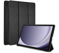 TECHGEAR Étui intelligent pour Samsung Galaxy Tab A9 Plus 11" version 2023 (SM-X210 / SM-X215) en cuir PU fin avec support à trois volets avec protection des coins [veille/réveil automatique] - Noir