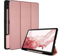 TECHGEAR Étui Intelligent pour Samsung Galaxy Tab S9 11" Version 2023 (SM-X710 / SM-X716) - Étui Fin en Cuir synthétique avec Support et Protection des Coins [Veille/réveil Automatique]