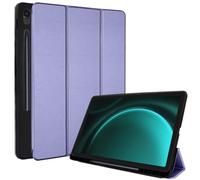 TECHGEAR Étui intelligent pour Samsung Galaxy Tab S9 FE Plus (S9 FE+) 12,4" 2023 (SM-X610 / SM-X616) en similicuir PU avec support, protection des coins, fonction veille/réveil automatique, support en