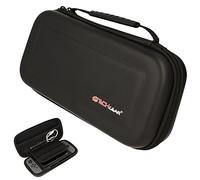 TECHGEAR Étui Nintendo Switch OLED - Housse de Protection/Pochette de Transport Compatible avec Manettes Joy-Con, Cartes de Jeux [Noir]