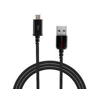 TECHGEAR Extra Long 2 Mètres Câble USB Chargeur/Transfert de Données Synchronisation Comapatible pour BlackBerry Leap, Classic Q20, Q10, Q5, Passport, Z30, Z10, 9900, 9720, 9320, 9380, 9800, 9810, etc