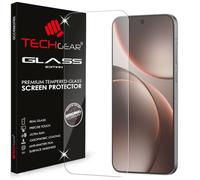 TECHGEAR Film de protection d'écran en verre trempé 9H pour Oppo Find X9 5G, résistant aux rayures, adapté aux coques