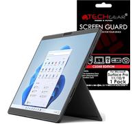 TECHGEAR Film de protection d'écran pour Microsoft Surface Pro 11/Pro 10/Pro 9 (écran 13") - Protection d'écran ultra transparente avec chiffon de nettoyage et carte d'application