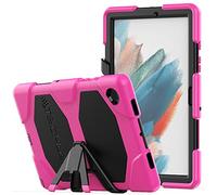 TECHGEAR G-Shock Étui pour Samsung Galaxy Tab A8 2021 10.5 (SM-X200 / SM-X205) Coque Rigide Haute Protection Anti Choc avec Support Amovible, Housse pour Enfants Écoles Ouvriers Bâtiments, Orange