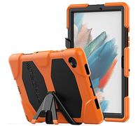 TECHGEAR G-Shock Étui pour Samsung Galaxy Tab A8 2021 10.5 (SM-X200 / SM-X205) Coque Rigide, Haute Protection Anti-Choc avec Support Amovible, Housse pour Enfants Écoles Ouvriers Bâtiments - Rose