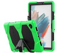 TECHGEAR G-Shock Étui pour Samsung Galaxy Tab A8 2021 10.5 (SM-X200 / SM-X205) Coque Rigide, Haute Protection Anti-Choc avec Support Amovible, Housse pour Enfants Écoles Ouvriers Bâtiments, Rouge
