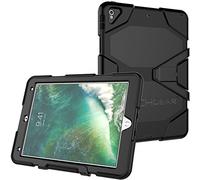 TECHGEAR G-Shock Étui Solide pour iPad Air 3 2019 10.5 Pouces - Housse Rigide Haute Protection Anti-Choc avec Support Amovible Compatible pour iPad Air 3 2019 10.5 Pouces (Noir)