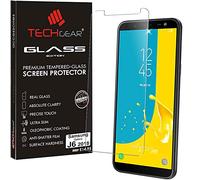 TECHGEAR Galaxy J6 VERRE, Protecteur d'Écran Original en Verre Trempé Compatible pour Samsung Galaxy J6 (Séries SM-J600)
