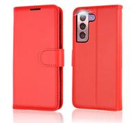 TECHGEAR Galaxy S22 Plus Étui Portefeuille en Cuir, Housse de Protection avec Porte-Cartes, Support et Dragonne - Cuir PU Lavande avec Fermeture Magnétique Conçu pour Samsung S22 Plus 5G