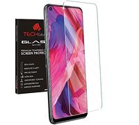 TECHGEAR GLASS Edition Compatible avec Oppo A54 5G / A74 5G, Housse de protection d'écran en verre trempé [2.5D Bords Arrondis] [Dureté 9H] [Clarté Cristal] [Anti-rayures] [Anti-Bulles]