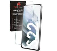 TECHGEAR GLASS Edition Compatible avec Samsung Galaxy S22 5G, Housse de protection d'écran en verre trempé [2.5D Round Edge] [Dureté 9H] [Crystal Clarté] [Anti-Rayures] [Sans Bulles]