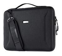 TECHGEAR Housse 12 à 13,3 Portable, Zippé Voyage Antichoc pochette Sacoche, Poignée et bandoulière Compatible avec MacBook Air 13 Macbook Pro 13 2021 / Pro 14 2021, Surface Pro 8/7/6/X/5/4/3 tablette