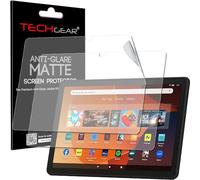 TECHGEAR Lot de 2 films de protection d'écran anti-reflets pour tous les nouveaux Amazon Fire HD 10"/HD 10" enfants (2023/13ème génération) [installation facile] Matte