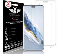 TECHGEAR Lot de 2 films de protection d'écran compatibles avec Honor Magic 6 Pro 5G [Screen Angel Edition [compatible avec les coques] [sans bulles [couverture complète de l'écran HD, film TPU flexibl