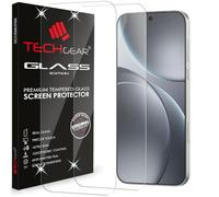 TECHGEAR Lot de 2 films de protection d'écran en verre trempé 9H pour Oppo Find X9 Pro 5G, HD transparent, compatible avec les coques, résistant aux rayures