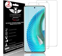 TECHGEAR Lot de 2 films de protection d'écran pour Honor Magic 6 Lite 5G [Screen Angel Edition [compatible avec les coques] [sans bulles [couverture complète de l'écran HD, film TPU flexible transpare