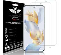 TECHGEAR [Lot de 2 films protecteurs d'écran pour Honor 90 5G [Screen Angel Edition] [compatible avec coques] [sans bulles] [couverture complète de l'écran] Film TPU souple transparent HD