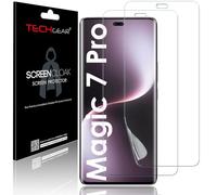 TECHGEAR Lot de 2 films protecteurs d'écran pour Honor Magic 7 Pro 5G [Screen Cloak Edition] [empreintes digitales intégrées] [compatible avec coques] [installation facile] [sans bulles] [couverture