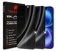 TECHGEAR [Lot de 2 protecteurs d'écran anti-espion pour iPhone 16 - Filtre de confidentialité en verre trempé véritable - Protection complète d'écran compatible avec iPhone 16 de 6,1"