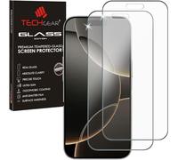TECHGEAR [Lot de 2 protecteurs d'écran anti-reflets pour iPhone 16 Pro Max - Édition 3D mat en verre trempé véritable - Protection complète d'écran compatible avec iPhone 16 Pro Max 6,9"