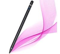 Techgear Lot de 2 stylets tactiles rechargeables haute précision et sensibilité compatibles avec iOS, Android, iPad, iPad Pro, iPhone, Samsung, tablette Lenovo et autres appareils à écran tactile