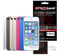 TECHGEAR® [Lot de 3] Apple iPod Touch 6/6 G/6E génération (16 Go 32 Go 64 Go 128 Go) couvertures de protection d'écran LCD clair [iPod Touch 6e génération/2015]