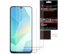TECHGEAR Lot de 3 films de protection d'écran LCD transparents compatibles avec Samsung Galaxy A26 5G / A26 4G