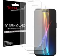 TECHGEAR Lot de 3 films de protection d'écran mats pour iPhone 17 Air (2025) - Anti-réverbération, anti-traces de doigts, résistant aux rayures, facile à installer