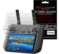 TECHGEAR [Lot de 3 films protecteurs d'écran mats pour contrôleur DJI RC Pro de DJI Mini 3 Pro - Protections d'écran anti-reflets et mates compatibles avec l'affichage DJI RC Pro de DJI Mavic 3, DJI