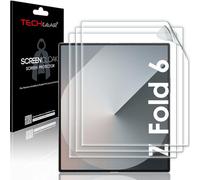 TECHGEAR Lot de 3 protections d'écran intérieures pour Samsung Galaxy Z Fold 6 [Screen Cloak Edition] [Facile à installer] [Pliable] [Couverture complète de l'écran] [Haute définition] [Sans bulles]