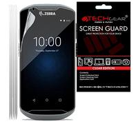 TECHGEAR Lot de 5 films de protection d'écran pour scanner de codes-barres Zebra TC52/TC57 Touch Computer - Transparent