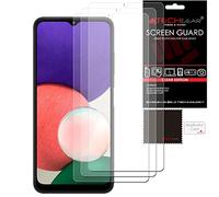 TECHGEAR [Pack de 3] Protections d'écran compatibles avec Samsung Galaxy A22 5G, Protections d'écran LCD CLAIR