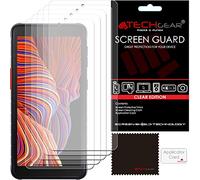 TECHGEAR [Pack de 5 Protections d'écran compatibles avec Samsung Galaxy XCover 5, Protections d'écran LCD CLEAR