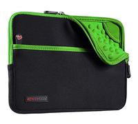 TECHGEAR Pro Pochette 10 Étui, Housse, Sacoche de Protection Zippée, Intérieur AntiChoc à Bulles Compatible pour iPad 10,9 10.2 9.7 Air 4/5, Samsung Tab A7, A8 10.5 2022, 10.1 10.4 S7/S8, Surface Go 3