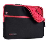 TECHGEAR Pro Pochette 10 Étui, Housse, Sacoche de Protection Zippée, Intérieur AntiChoc à Bulles Compatible pour iPad 10,9 10.2 9.7 Air 4/5, Samsung Tab A7, A8 10.5 2022, 10.1 10.4 S7/S8, Surface Go 3