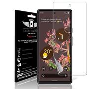 TECHGEAR protecteur d'écran convient au Google Pixel 6a [Screen Angel] [Identification d'empreintes digitales] [Compatible avec les coques] [Couverture d'écran complète] Film TPU
